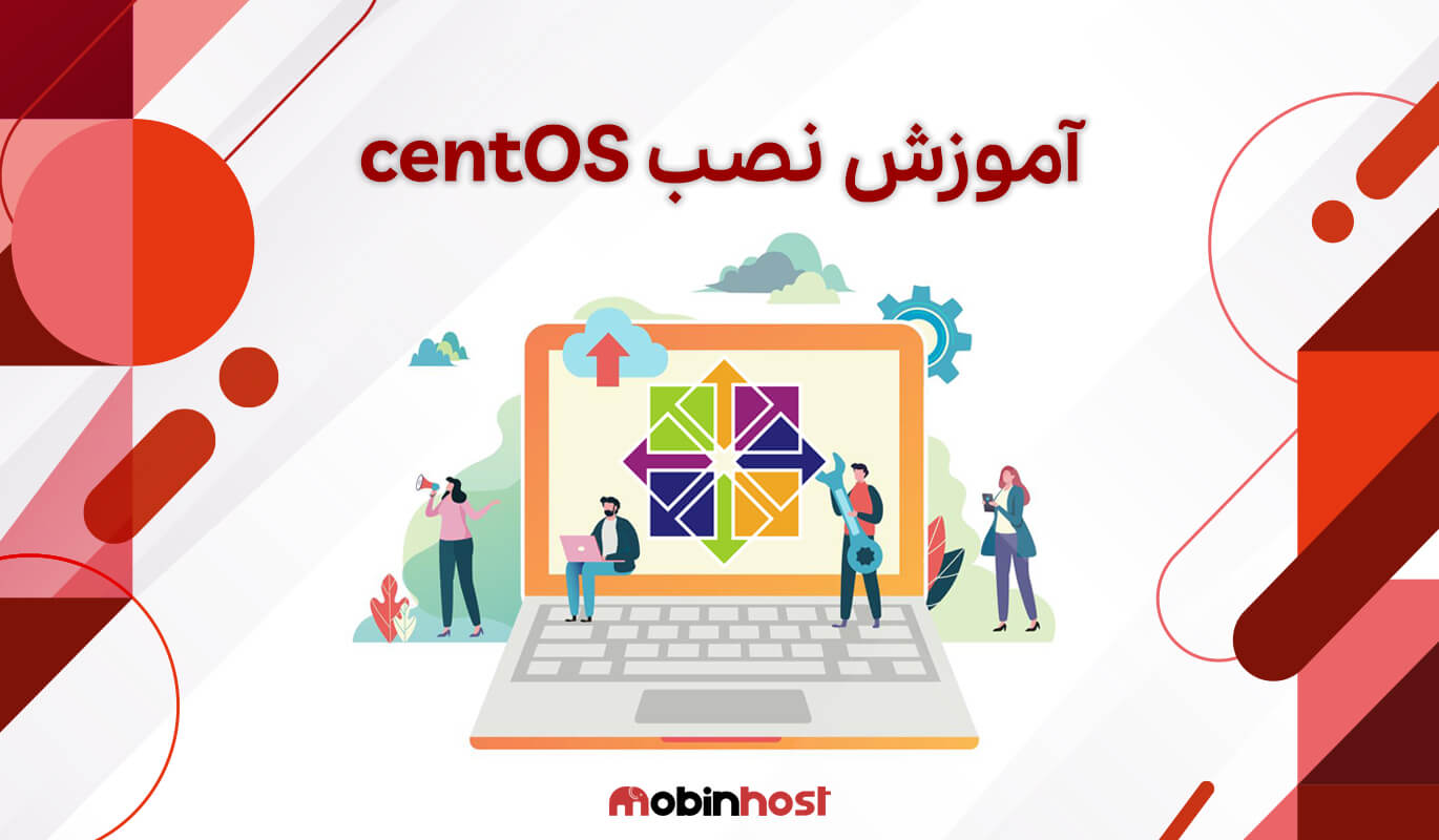 نصب centos