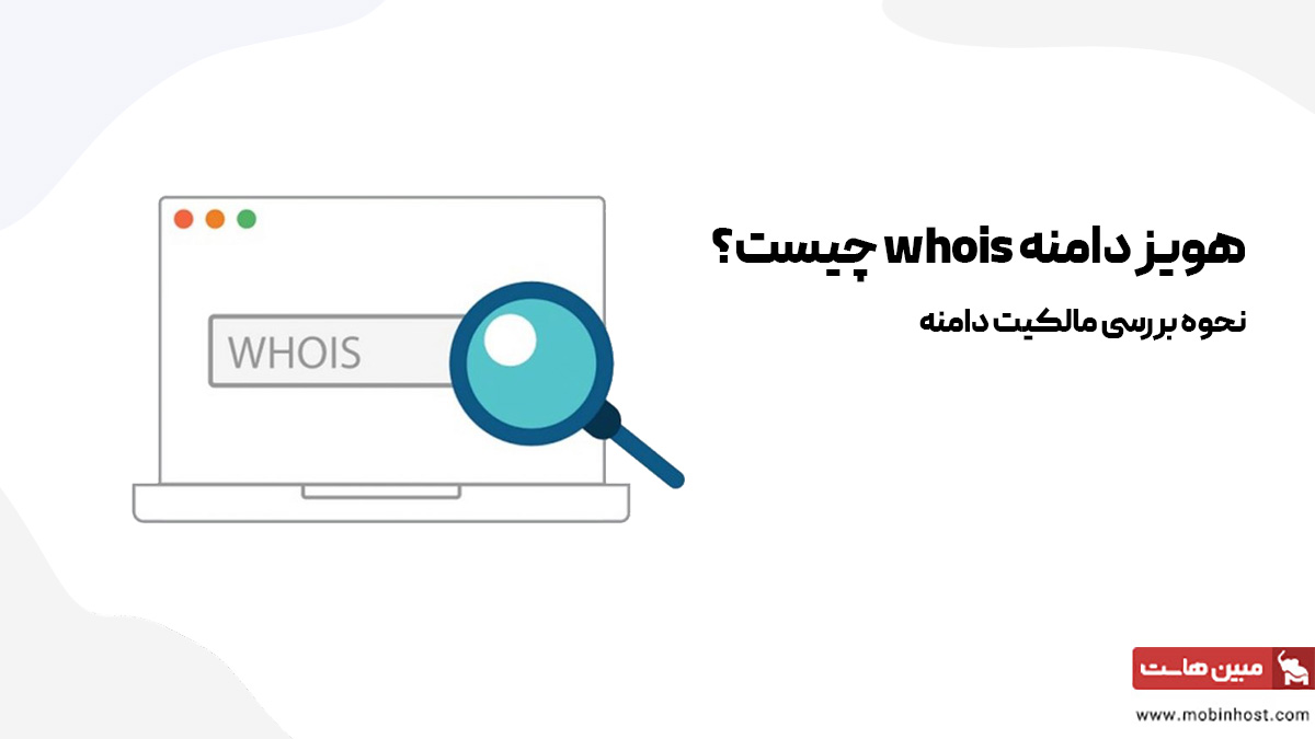 هویز دامنه whois چیست؟ نحوه بررسی مالکیت دامنه