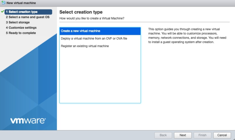 آموزش ساخت سرور مجازی در VMware ESXI 8 - مجله مبین هاست