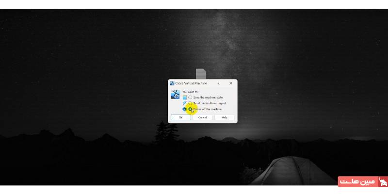 بازگردانی (Restore) یک Snapshot در VirtualBox 