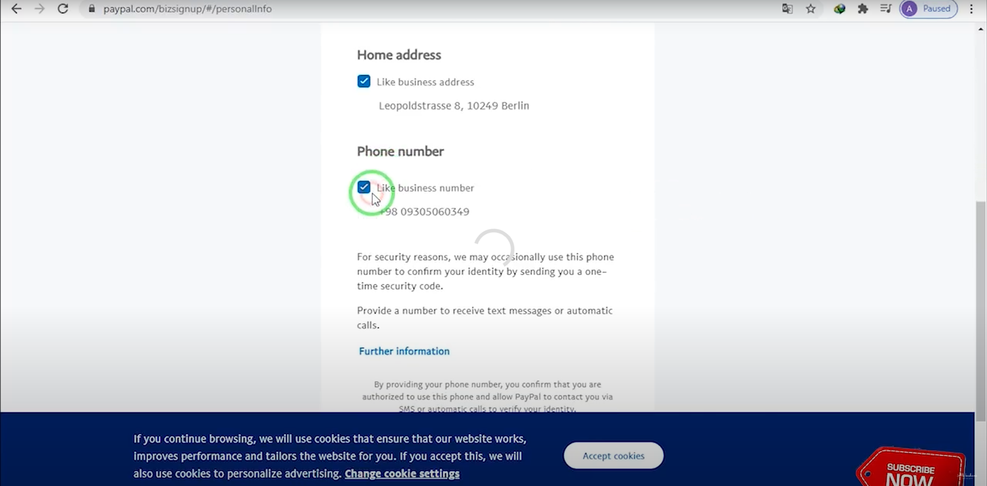 آموزش ساخت اکانت پی پال به صورت تصویری