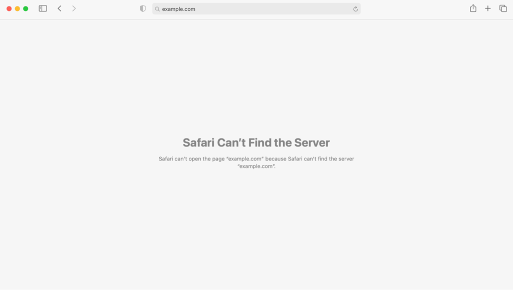 ظاهر خطای DNS_PROBE_FINISHED_NXDOMAIN در مرورگرهای دیگر