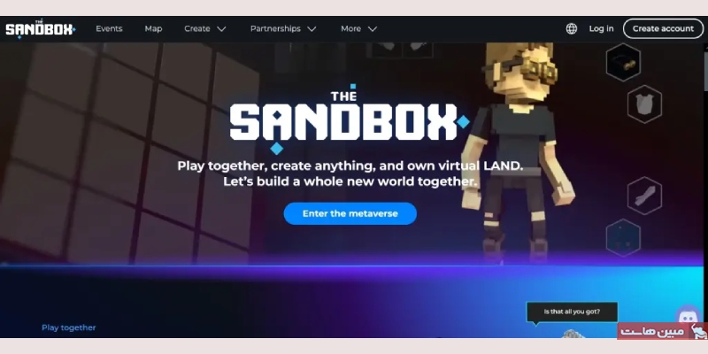 بازی متاورسی sandbox