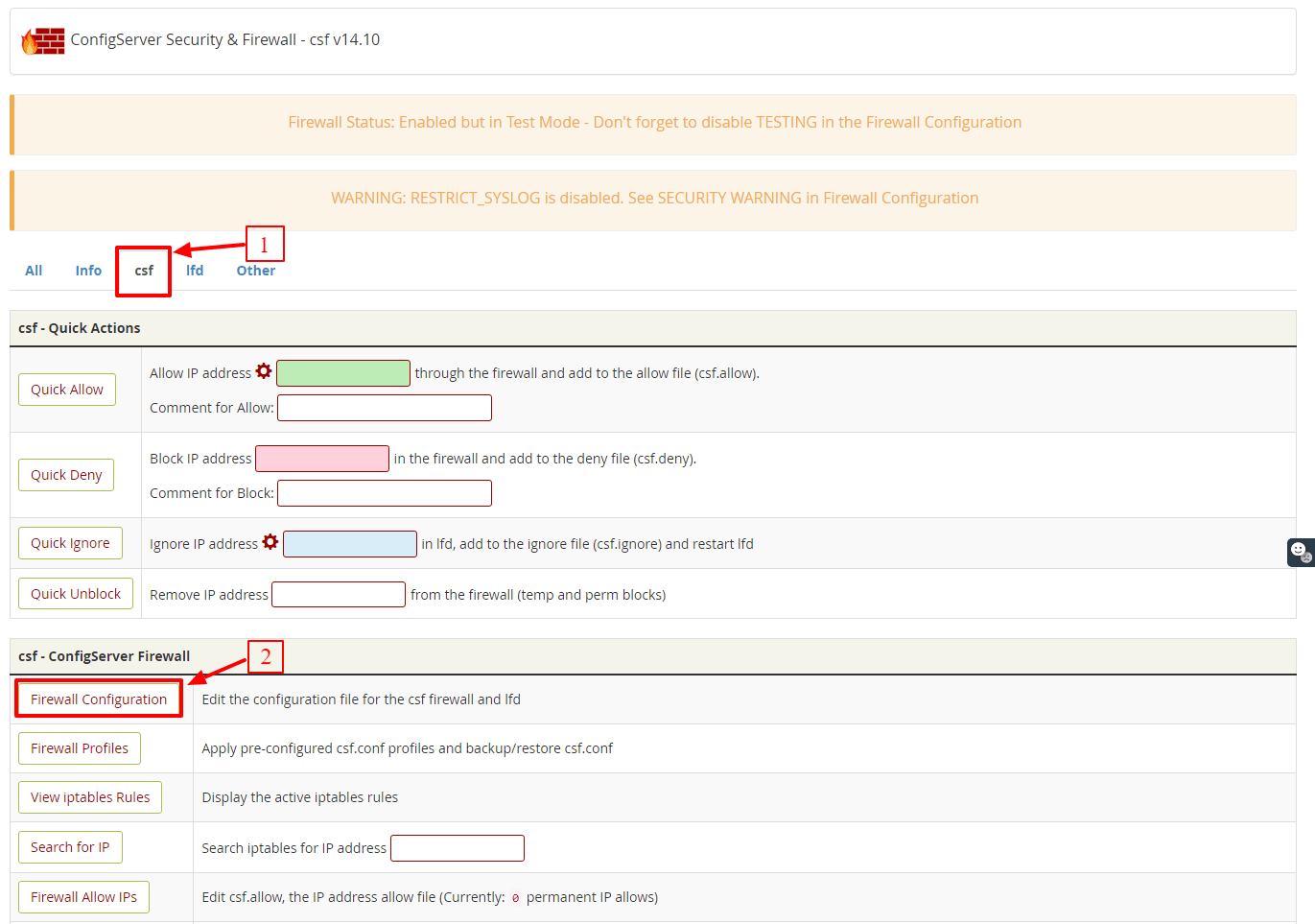 راهنمای گام به گام نصب فایروال csf در whm