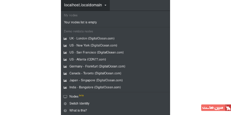 آشنایی با بخشهای مختلف داشبورد استاندارد ۵