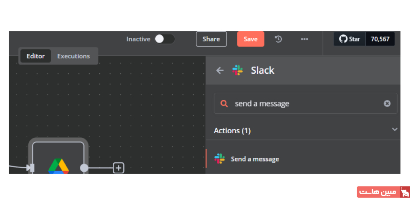 ایجاد Workflow در n8n برای طبقهبندی و آرشیو دادهها ۷