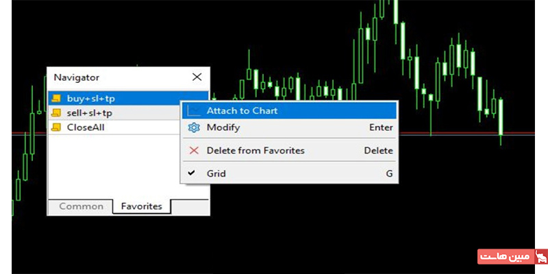تنظیمات اسکریپت متاتریدر