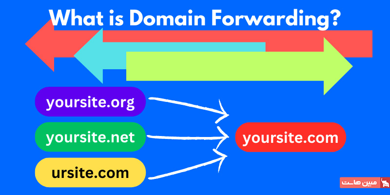 چگونه domain forwarding انجام دهیم