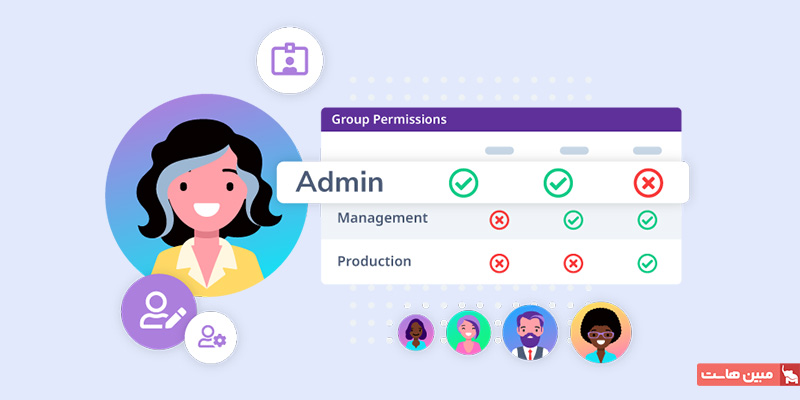 ساختار کاربران در یک lms چیست