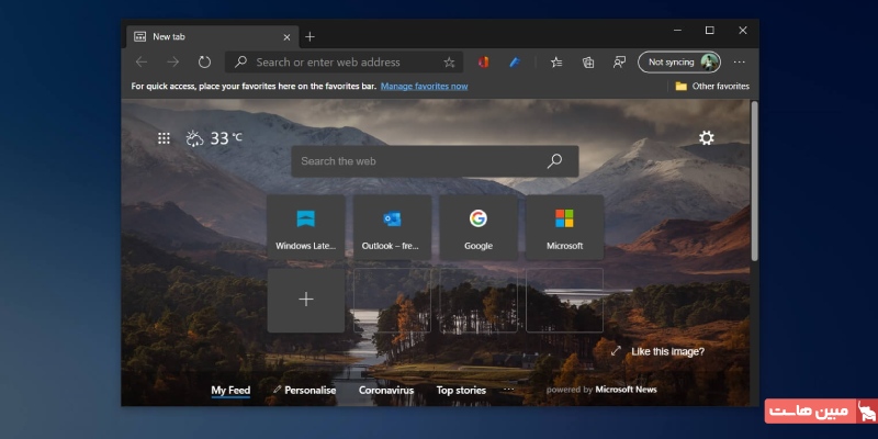 کلیدهای میانبر ویندوز در مرورگر مایکروسافت اج