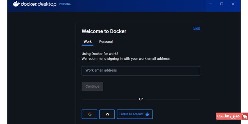 نصب داکر دسکتاپ روی ویندوز از طریق رابط گرافیکی ۶