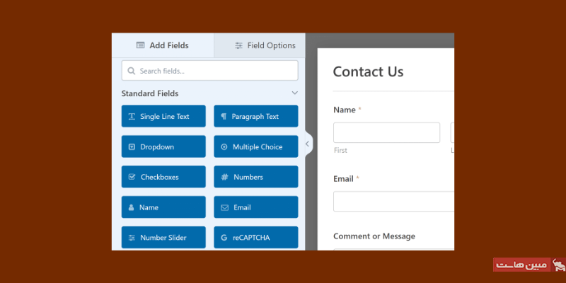 ساخت فرم در پلاگین WPForms فرم ساز وردپرس