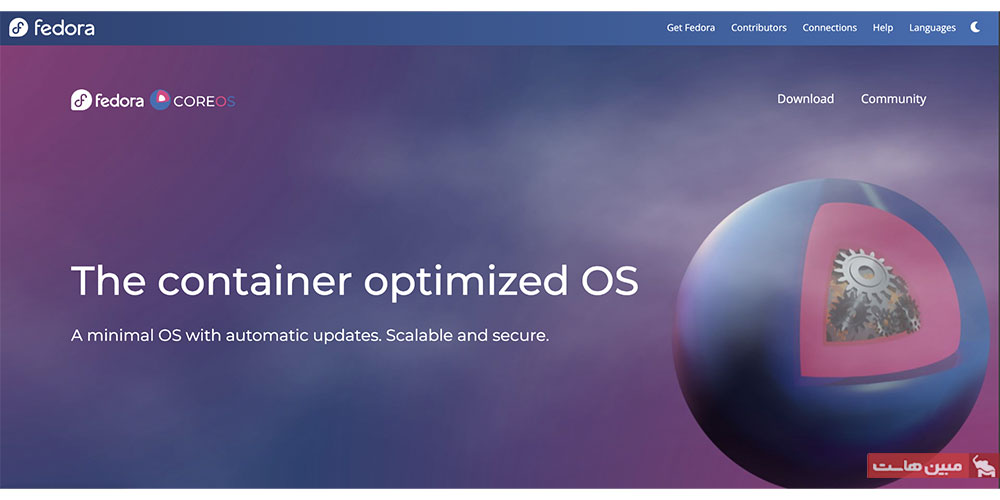سیستم عامل برای داکر CoreOS / فدورا CoreOS