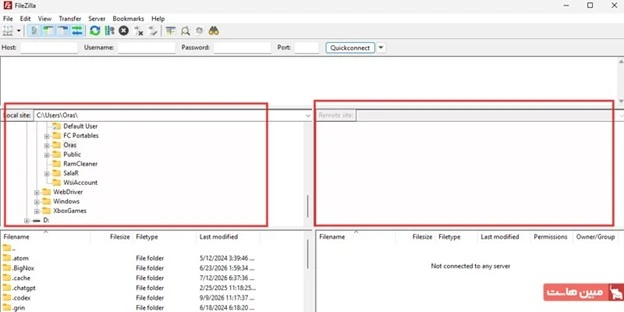 دسترسی گرافیکی به فولدر html با پروتکل - 2