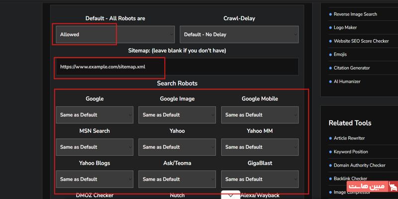آموزش ساخت فایل robots txt - 4