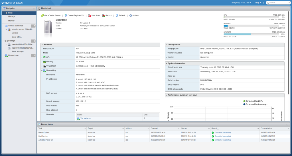 آموزش ساخت ماشین مجازی روی VMware Esxi 7.0