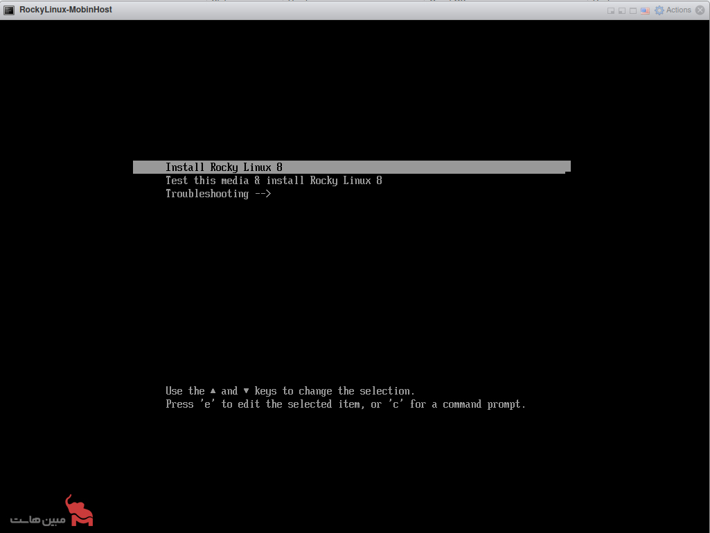 Installing Rocky Linux 8