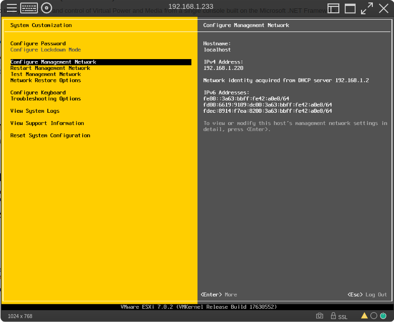 VMware ESXi 7