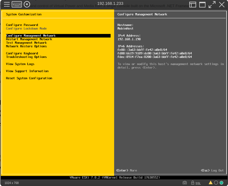 آموزش نصب VMware ESXi 7 روی سرور HP