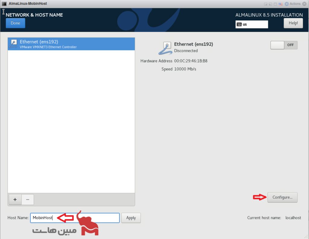 آموزش نصب آلمالینوکس (AlmaLinux)