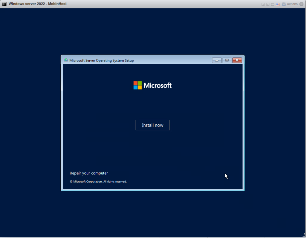 Install Now