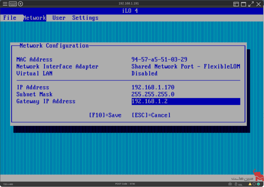 Shared Network Port
